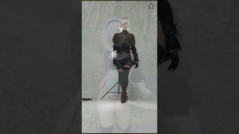 Rate the Girls: Best 2B Nier Automata Gamergirl TikTok Cosplay Challenge #1 👩‍🦳 #shorts (Anime)