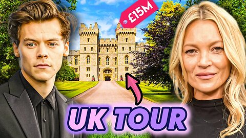 10 Celebrities Who Live In United Kingdom | Kate Moss, Harry Styles & More