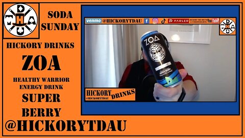 Super Jabroni Juice! ZOA Clean Energy Review | Hickory Drinks | Soda Sunday