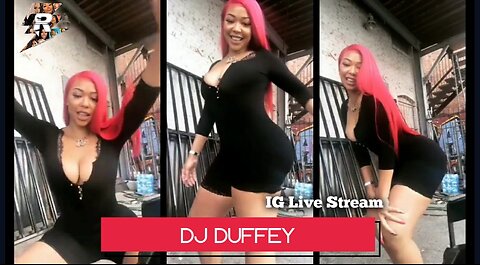 DJ Duffey Twerking with friend