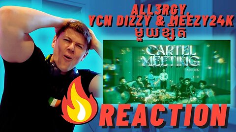 ALL3RGY, YCN DIZZY & MEEZY24K - មួយខ្សឺត (One Kiss) IRISH REACTION!!