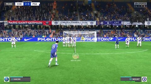 BEST GOAL - MOUNT - CHELSEA / FIFA 23 / PLAYSTATION 5 (PS5) GAMEPLAY - FREEKICK