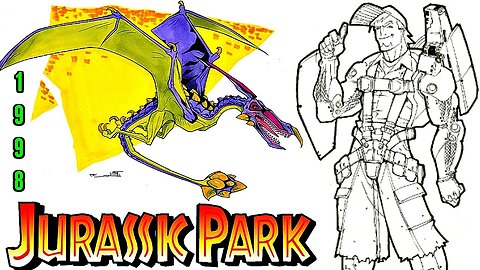 The Cancelled Jurassic Park Animated Series From 1998