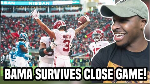 #9 Alabama at #11 Ole Miss | 2022 College Football Highlights Reaction