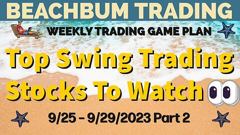 Top Swing Trading Stocks to Watch 👀 | 9/25 – 9/29/23 | UTSL TLT TLTW O NSA MRNA MP LTC LAND & More