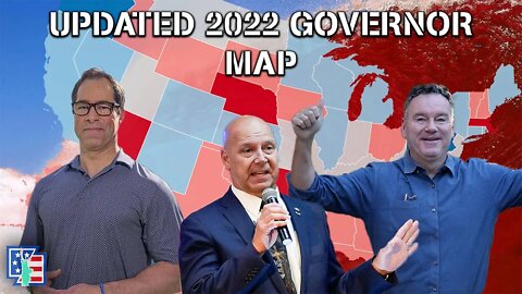 Updated 2022 Governor Map Prediction [October 2022]