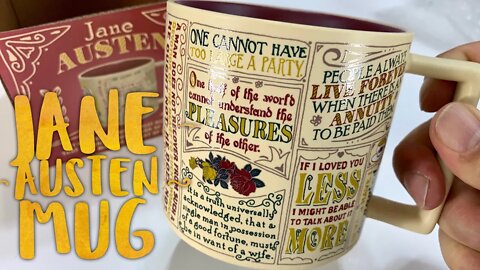 JANE AUSTEN COFFEE MUG