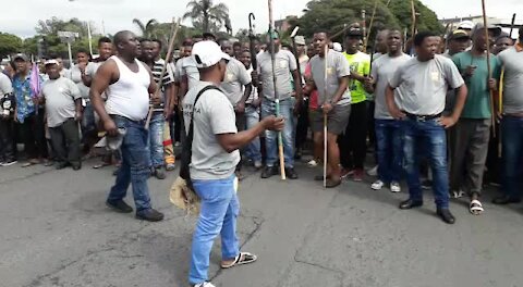 SOUTH AFRICA - Durban - Human rights day march (Video) (3XQ)