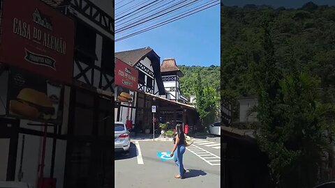 ENTRADA DA CIDADE DE PETRÓPOLIS, PARADA NA CASA DO ALEMÃO. 🇧🇷