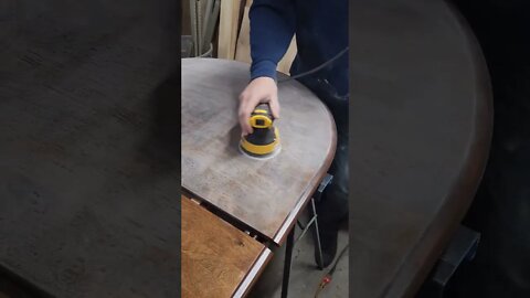 Final Sanding #shorts #youtubeshorts #woodworking