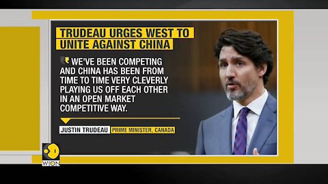 Canadian Prime Minister Justin Trudeau said that China is playing western states against one another