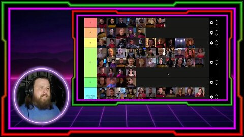 Star Trek TNG Character Ranking!