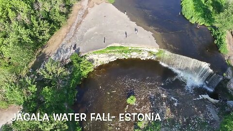 Vlog Tallinn Estonia - Day trip to Jägala waterfall in 4K with DJI Mavic 3 Pro 2023