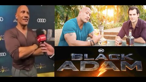 Dwayne Johnson Praises David Zaslav & Confirms Henry Cavill's Superman In Black Adam. 6 Year Journey