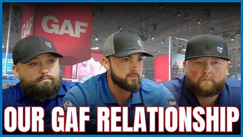 The Relationship With GAF #clips #roofing #roofingcontractor