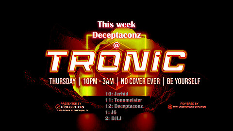 Tronic Thursdays