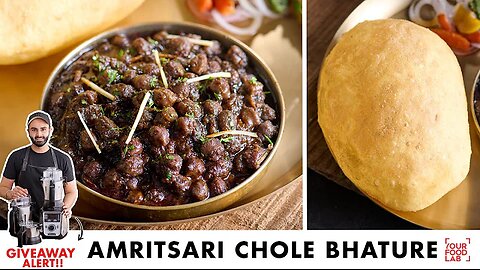 Amritsari Chole Bhature Recipe | Tips for Fluffy Bhatura | अमृतसरी छोले भटूरे | Chef Sanjyot Keer