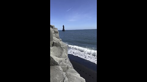 Black Sand Beach from Game of Thrones 🇮🇸