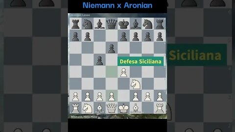 HANS NIEMANN vs LEVON ARONIAN A PARTIDA EM QUE AS SUSPEITAS AUMENTARAM