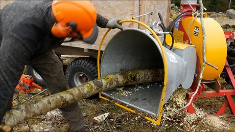 Polish Made $2000 Fully Automated Wood Chipper