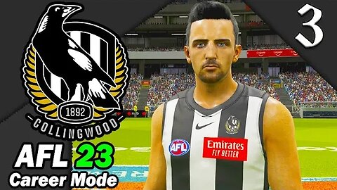 REBUILDING COLLINGWOOD! AFL 23 Collingwood Magpies: Management Career Gameplay #3