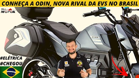 Adeus gasolina! Nova rival da EVS chega ao BRASIL com até 210 km de autonomia, conheça a nova ODIN.