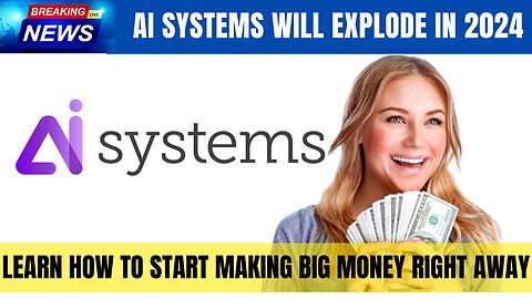 AI Systems Pre-Launch - Learn How To Make Big Money Right Away