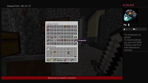 Trek2m is Playing in his Private Minecraft survival world Day 298