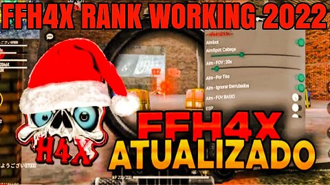 FFH4X MOD MENU COMO BAIXAR FFH4X MOBILE 100% HS ATUALIZADO, COMO BAIXAR E INSTALAR O HACK FREE FIRE!