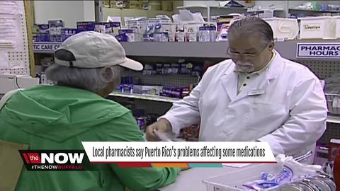 Local pharmacists say Puerto Rico's problems affecting some medications