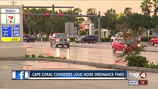 Cape Coral to vote on noise ordinance