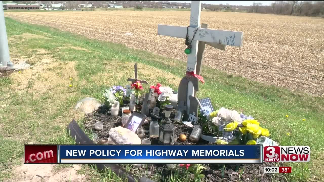 New policy for highway memorials