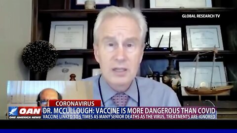 Dr. Peter McCullough: VAERS Data Analyses ‘highly deterministic’ In Terms of Vaccine Causing Death