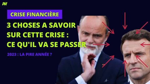 👁 Mes 3 PREDICTIONS sur cette CRISE : ce qu’il va se passer en 2023 !