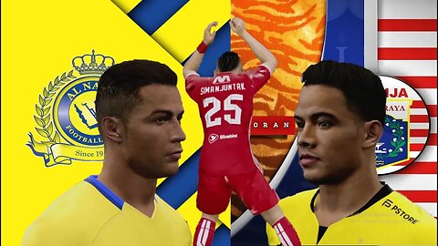 PERTANDINGAN PERSAHABATAN ANTARA PERSIJA MELAWAN AL-NASSR FC | PES 2017 PATCH 2023 - Indonesia