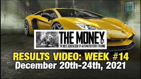 "The Money" Expert Advisor: Week #14 Stats, Dec. 20th-24th, 2021. #1 Forex EA / FX Trading Robot.