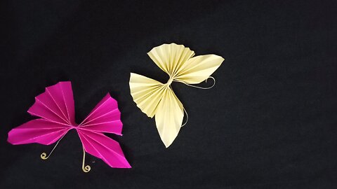 How to make paper butterfly