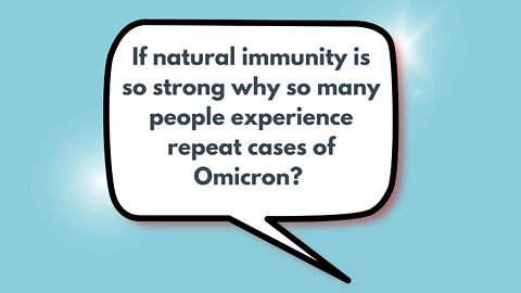 Will infection with one strain of Omicron protect me against other strains? | Weekly Webinar Q&A (April 27, 2022)