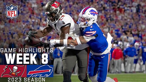 Tampa Bay Buccaneers vs. Buffalo Bills | 2023 Week 8 Game Highlgihts