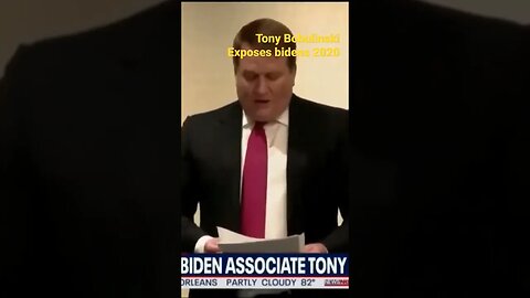 Tony Bobulinski exposes Bidens!