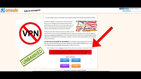 How to Get UNBANNED on Omegle without vpn