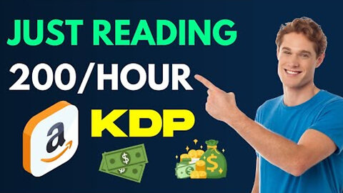 Get Paid $200 Per Hour Reading Amazon KDP Books