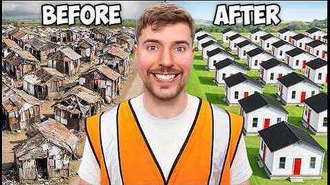 I Built 100 Houses And Gave Them Away!