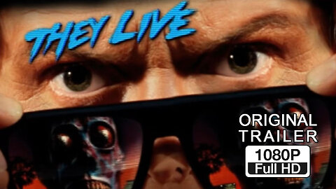 🍿 They Live - (1988) ORIGINAL TRAILER - 1080p 🍿