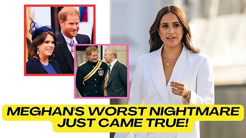 OMG! MEGHAN IN PANIC MODE AFTER EUGENIE OFFICIALLY PROMISES TO DRAG HARRY BACK TO ROYAL FOLD.