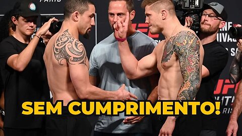 CLIMA ESQUENTA NA PESAGEM DO UFC PARIS!