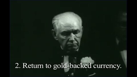 MIND BLOWING SPEECH by Robert Welch in 1958 predicting Insiders plans to destroy America.