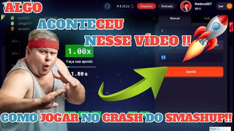 COMO JOGAR NO CRASH DO SMASHUP??