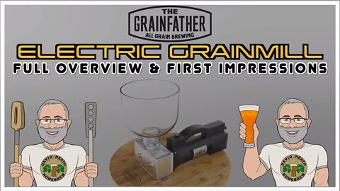 Grainfather Electric Grain Mill Overview & First Impressions For Homebrewers