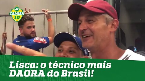 Até os rivais? Veja por que LISCA é o técnico mais DAORA do BR!